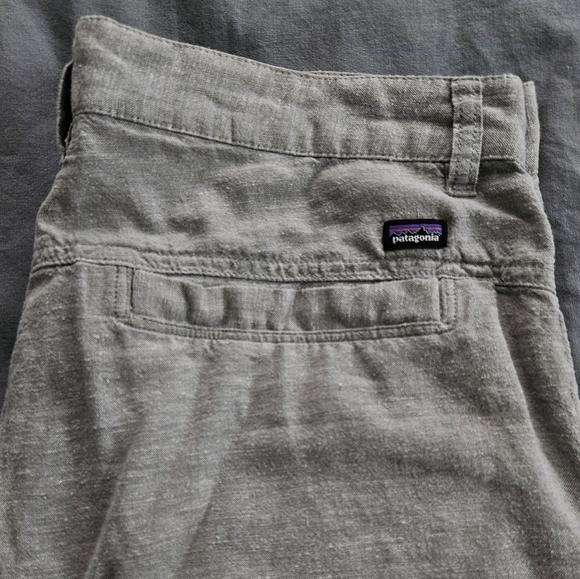 Patagonia sz 32 Hemp Organic Cotton Blend Mens Shorts Golf Hike Boat - Picture 13 of 13
